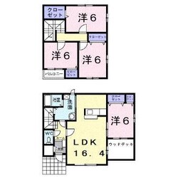 サンシャイン桔梗の物件間取画像